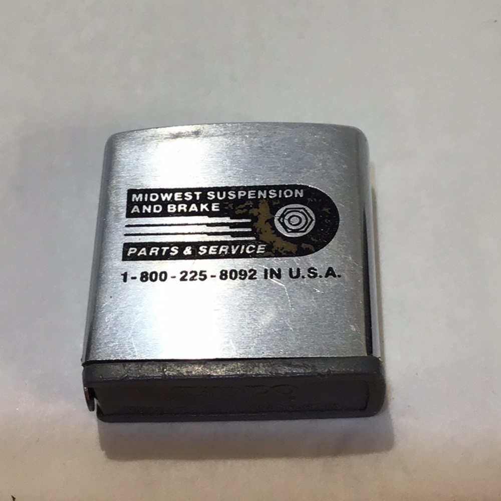 Mini tape measure advertising emphera Midwest Suspension & Brake Toledo OH